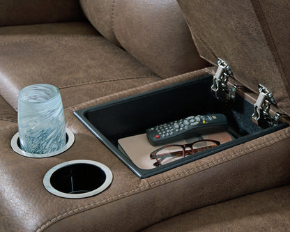 Beckley Place Sofa and Loveseat in Earth from Ashley - Luna Furniture