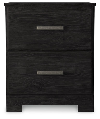 Belachime Charcoal King Panel Bed, Dresser, Chest and 2 Nightstands - B2589B14