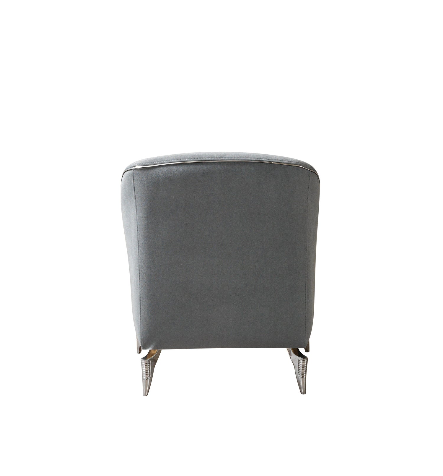 Belinda Gray Velvet Chair [ETA: 1/15] - BELINDAGRAY-CHAIR