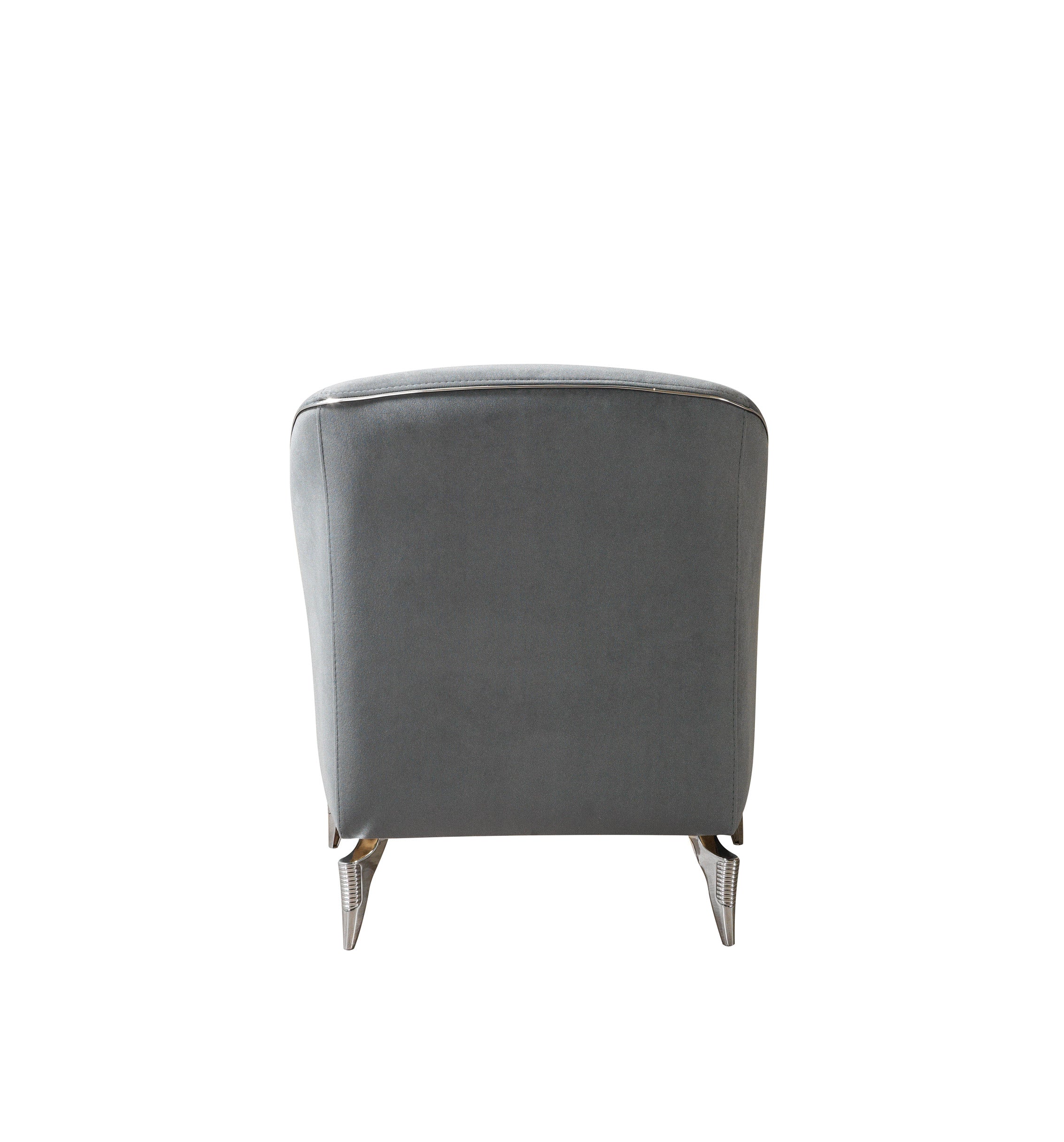 Belinda Gray Velvet Chair [ETA: 1/15] - BELINDAGRAY-CHAIR