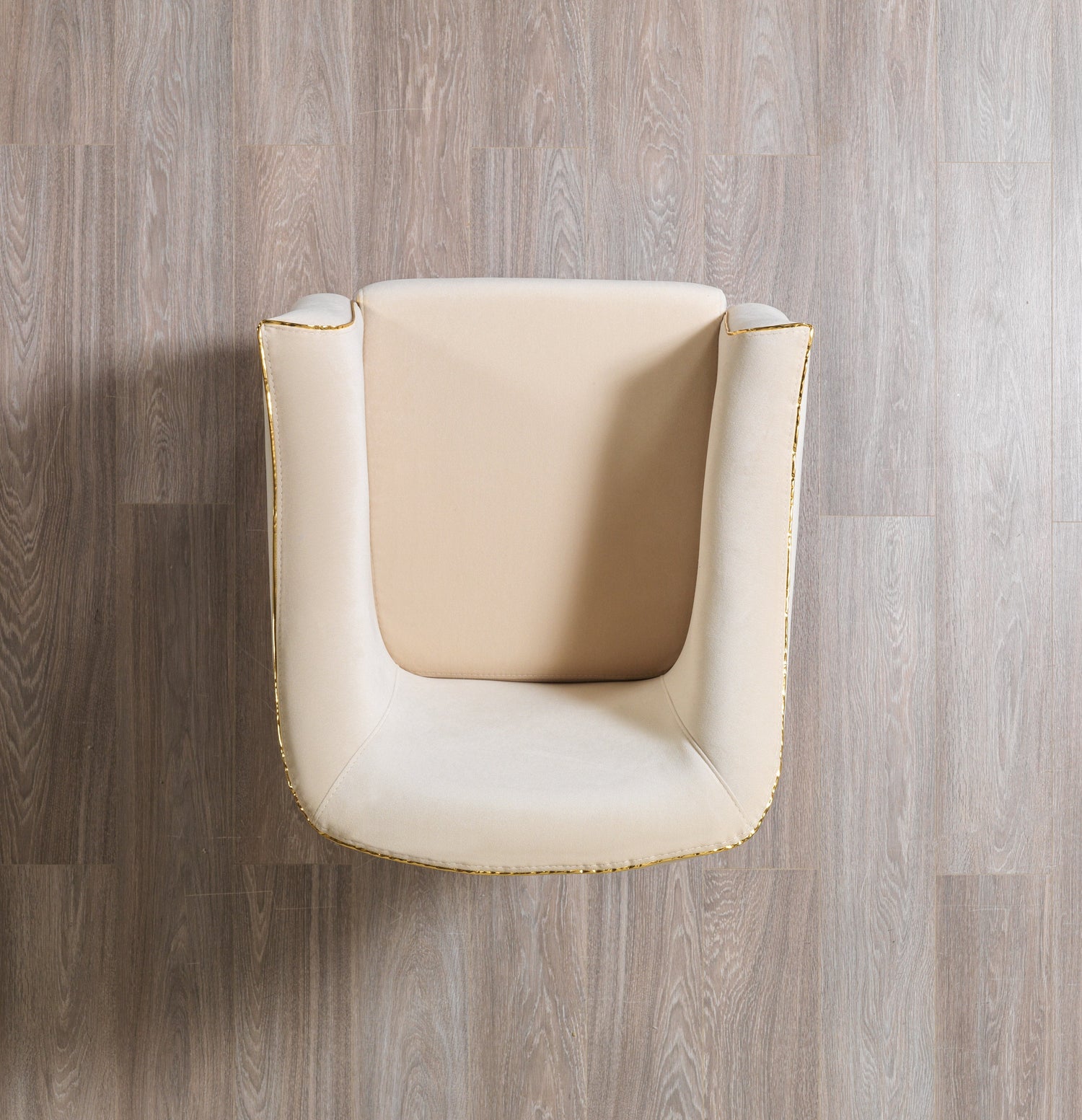 Belinda Ivory Velvet Chair [ETA: 1/15] - BELINDAIVORY-CHAIR