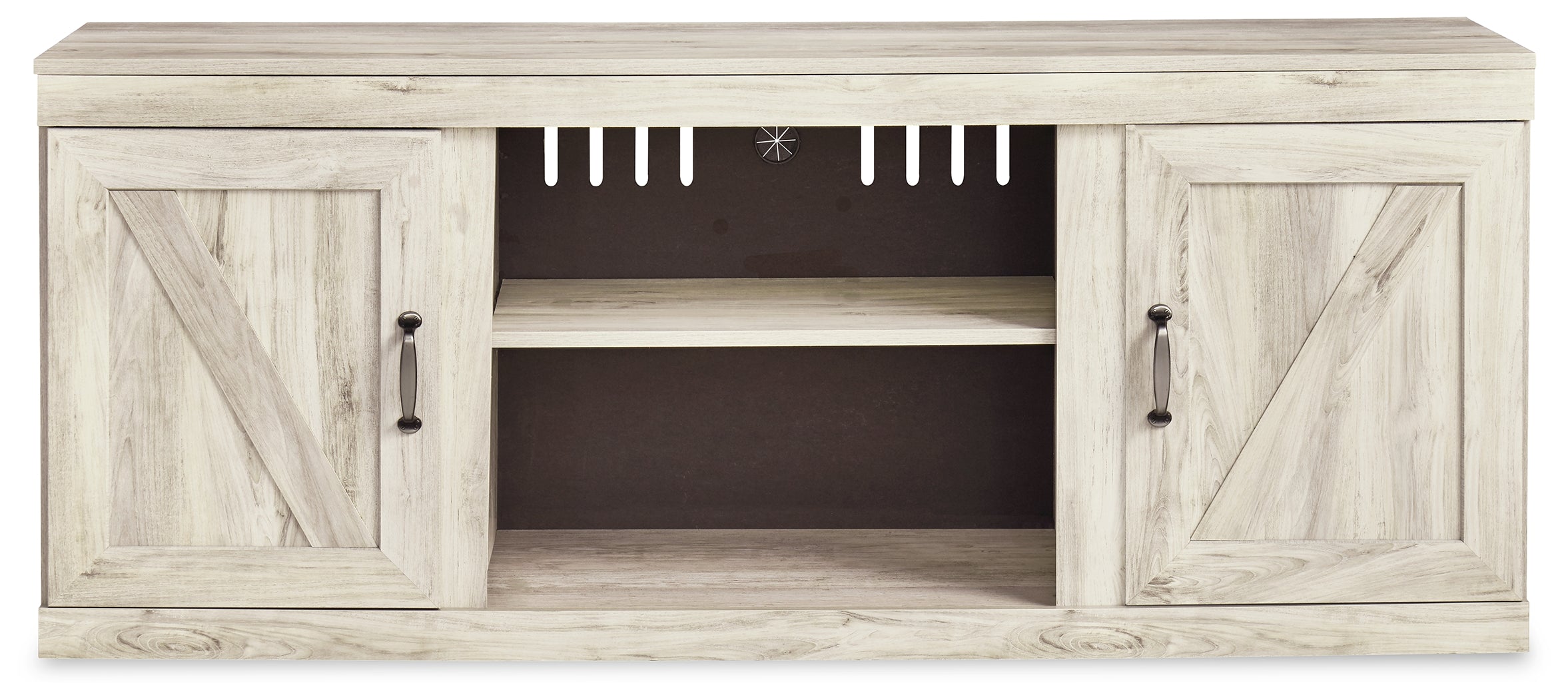 Bellaby Whitewash 4-Piece Entertainment Center - EW0331W6