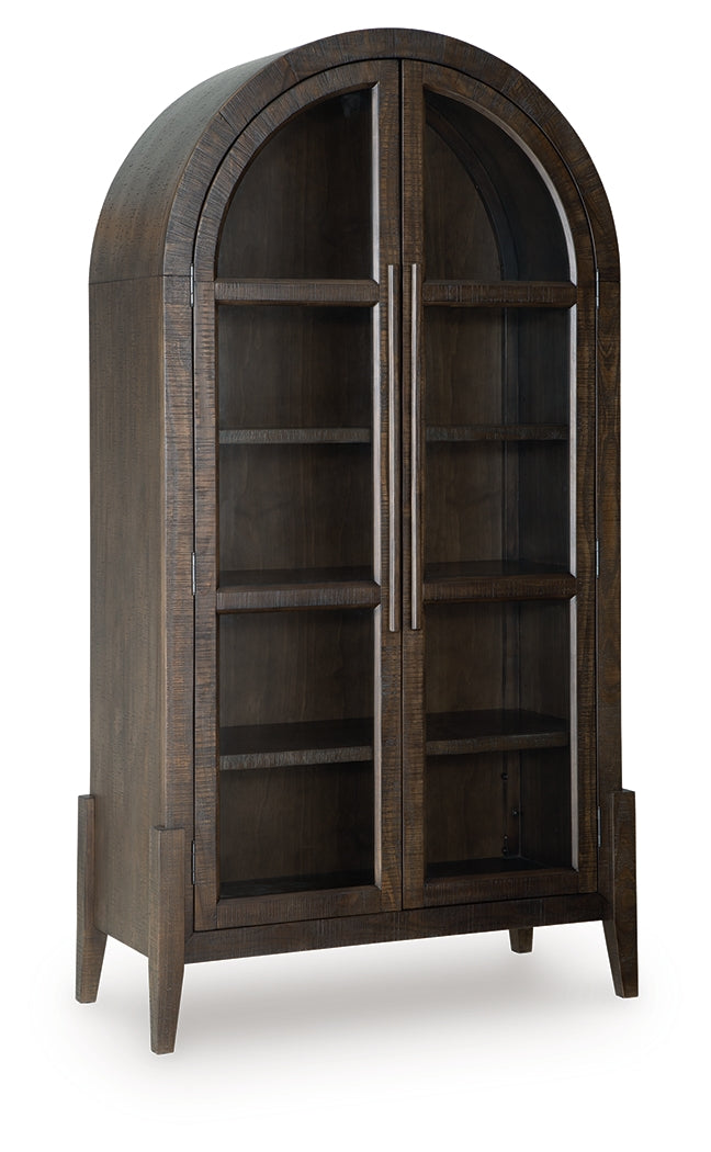Benhall Dark Brown Accent Cabinet - A4000727