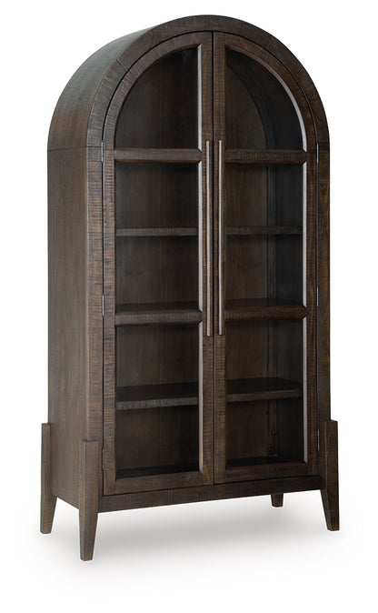 Benhall Dark Brown Accent Cabinet - A4000727