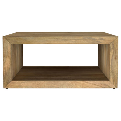 Benton Square Solid Mango Wood Coffee Table Natural - 706838