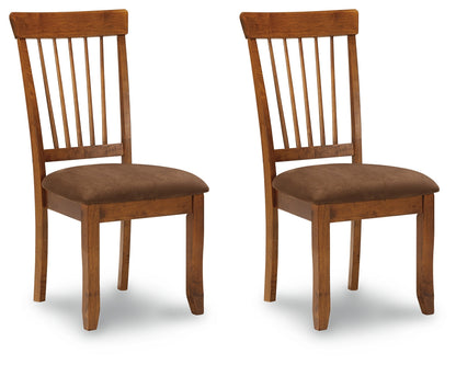 Berringer 2-Piece Dining Room Chair in Rustic Brown - PKG000067