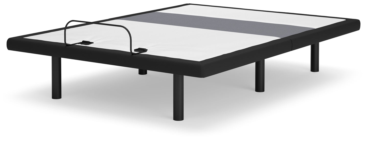 Best Base with Lumbar and Audio Charcoal Gray Full Adjustable Head Base - M5X522