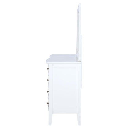 Bexhill 10-drawer Dresser and Mirror White - 223473M
