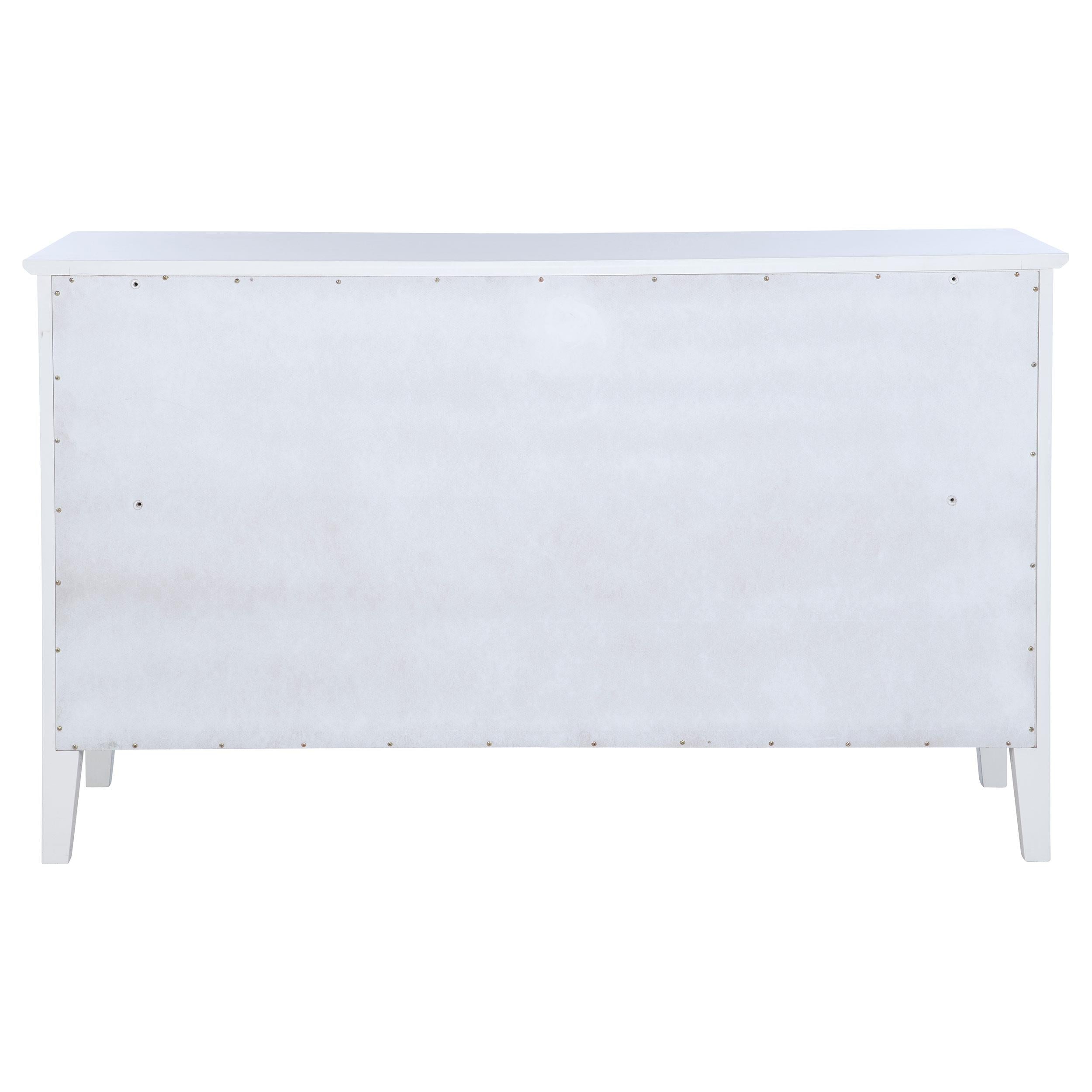 Bexhill 10-drawer Dresser Cabinet White - 223473