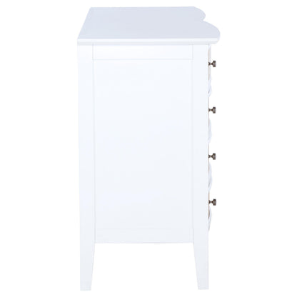 Bexhill 10-drawer Dresser Cabinet White - 223473