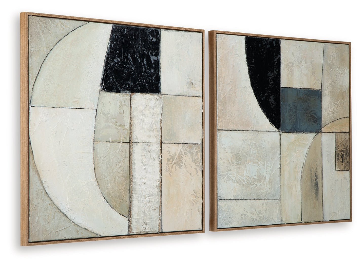 Bexlen Tan/Taupe/Black Wall Art (Set of 2) - A8000498