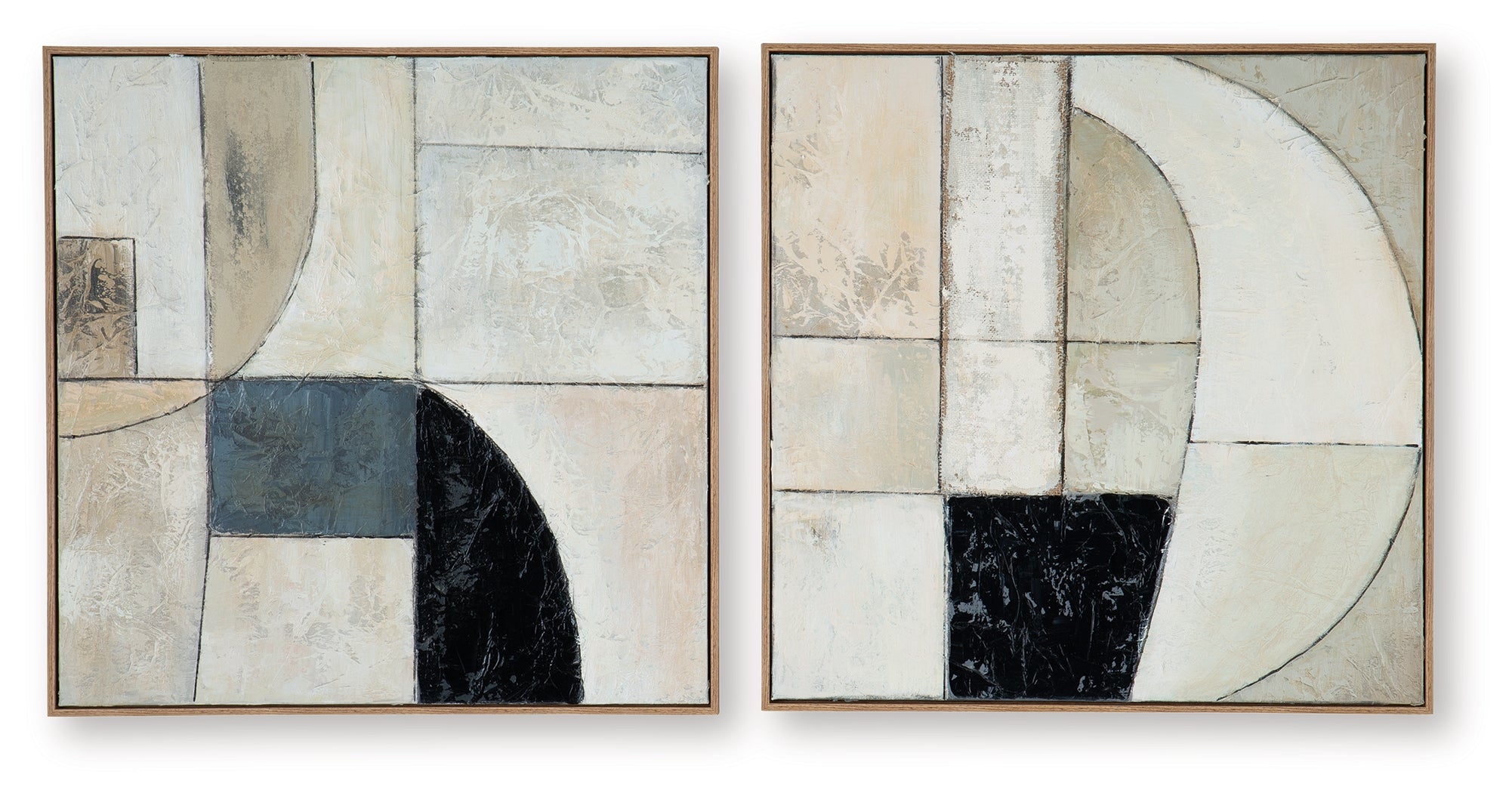Bexlen Tan/Taupe/Black Wall Art (Set of 2) - A8000498