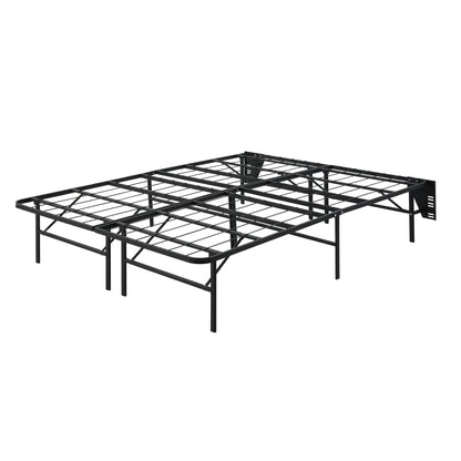 BF-1MT-F Full Foldable Metal Platform Bed Frame, Toolless - BF-1MT-F