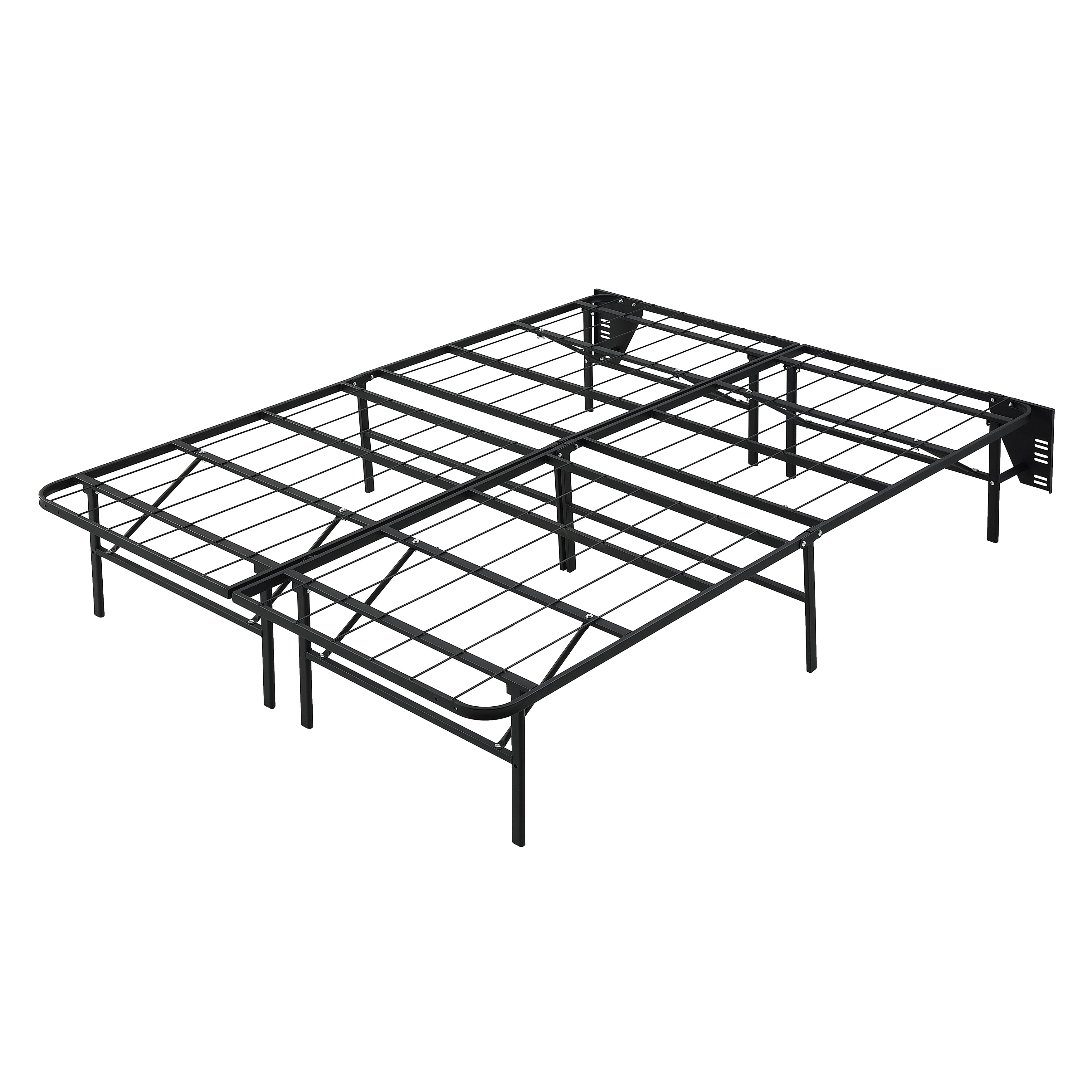 BF-1MT-F Full Foldable Metal Platform Bed Frame, Toolless - BF-1MT-F