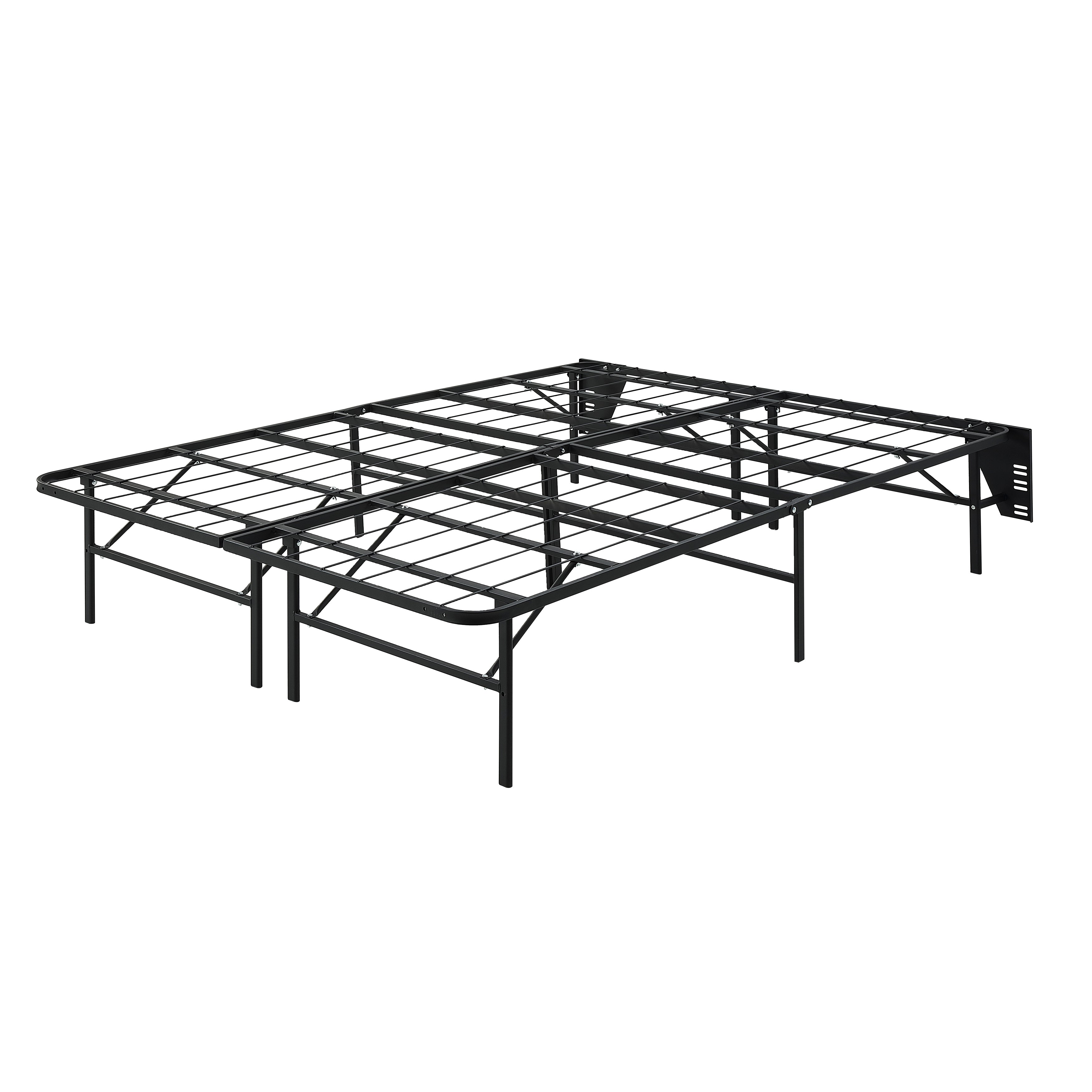 BF-1MT-Q Queen Foldable Metal Platform Bed Frame, Toolless - BF-1MT-Q
