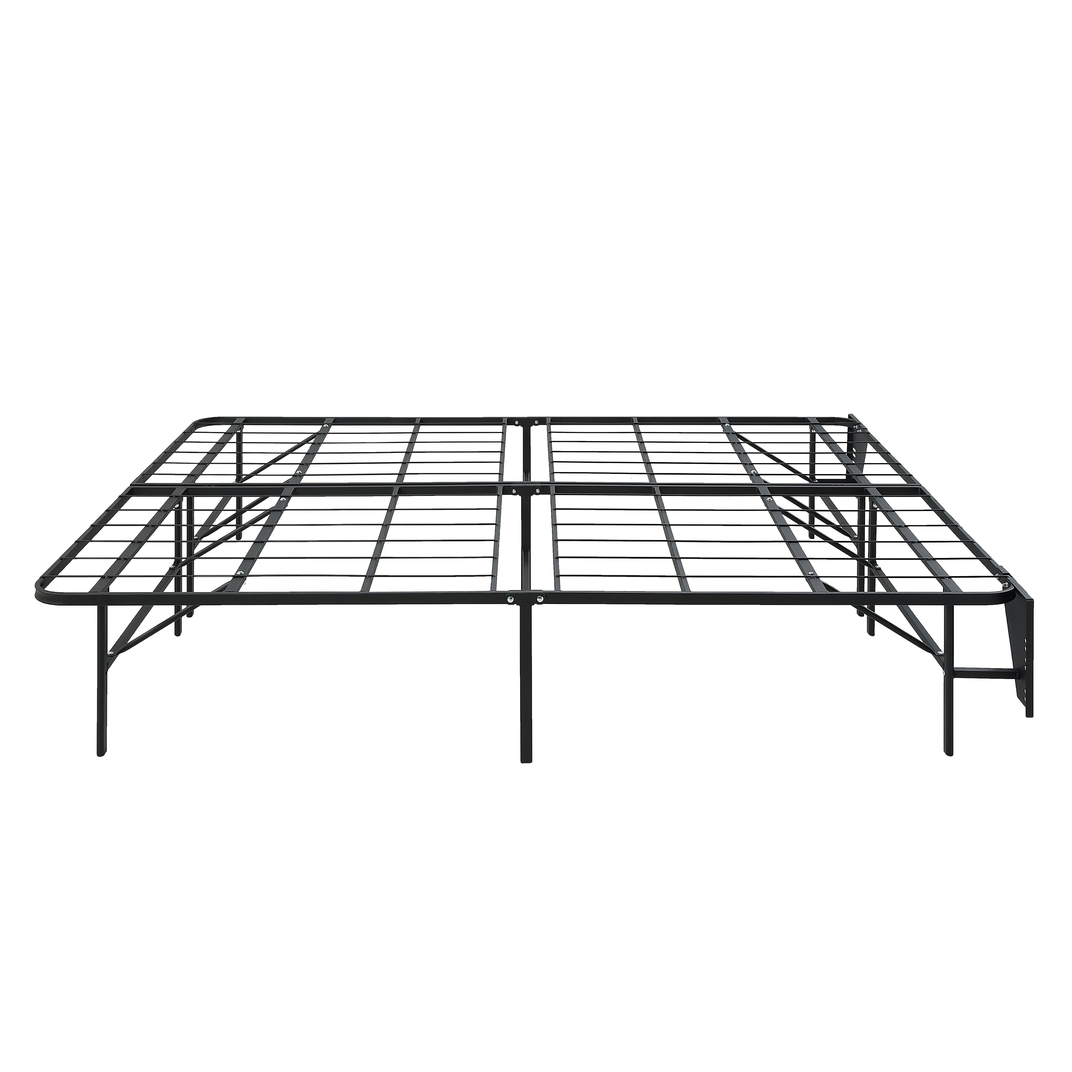 BF-1MT-Q Queen Foldable Metal Platform Bed Frame, Toolless - BF-1MT-Q