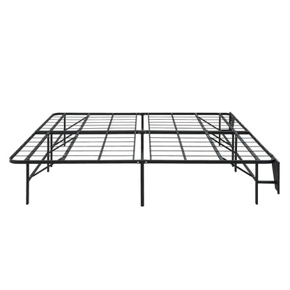 BF-1MT-Q Queen Foldable Metal Platform Bed Frame, Toolless - BF-1MT-Q
