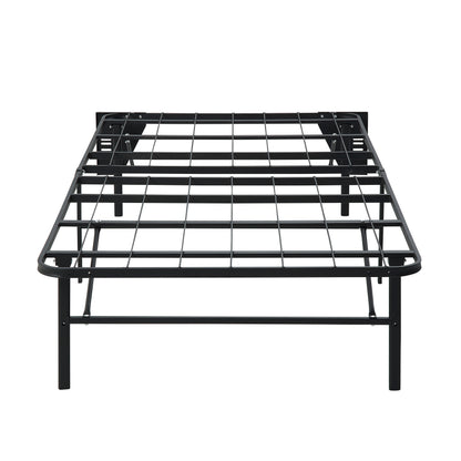 BF-1MT-T Twin Foldable Metal Platform Bed Frame, Toolless - BF-1MT-T