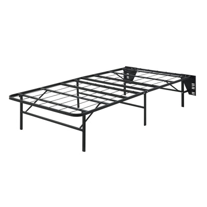 BF-1MT-T Twin Foldable Metal Platform Bed Frame, Toolless - BF-1MT-T