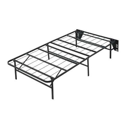 BF-1MT-T Twin Foldable Metal Platform Bed Frame, Toolless - BF-1MT-T