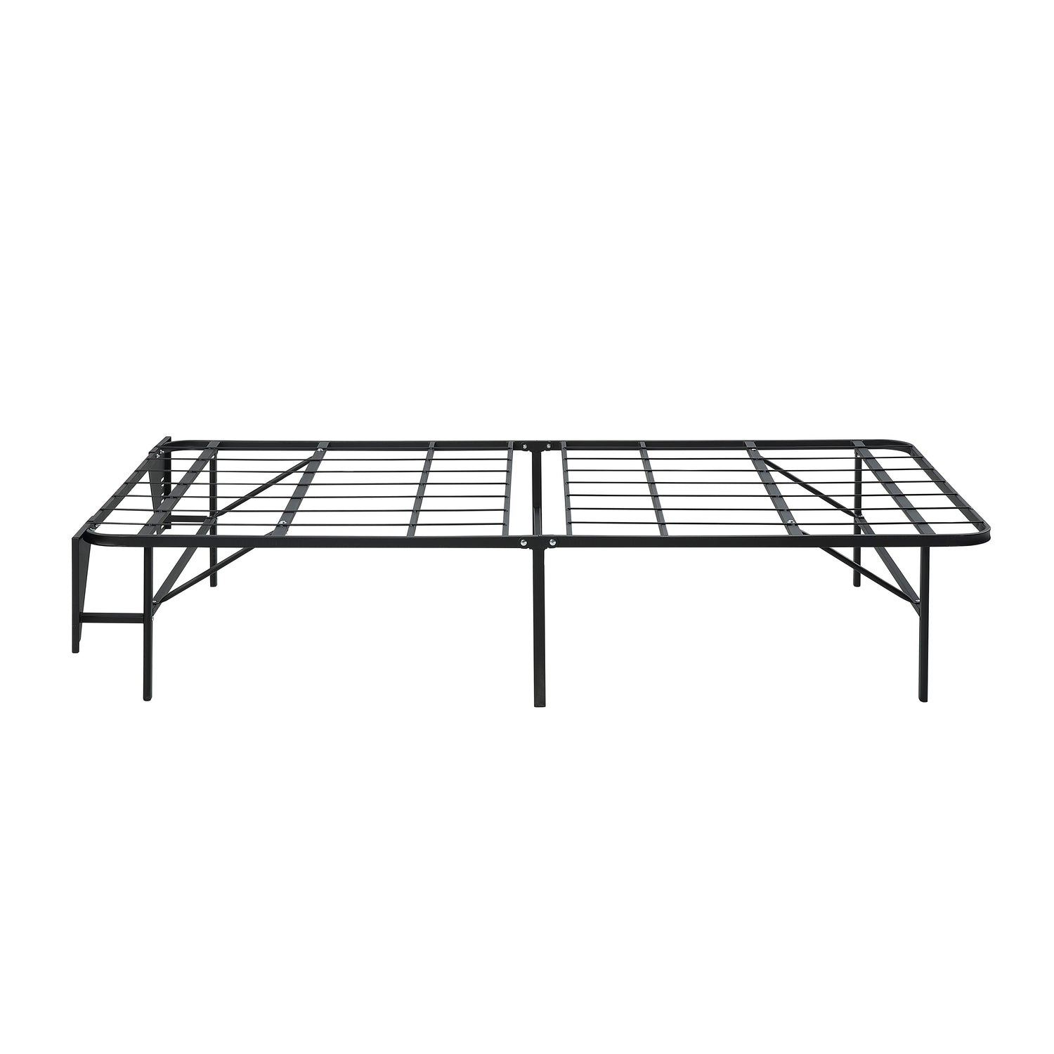 BF-1MT-T Twin Foldable Metal Platform Bed Frame, Toolless - BF-1MT-T