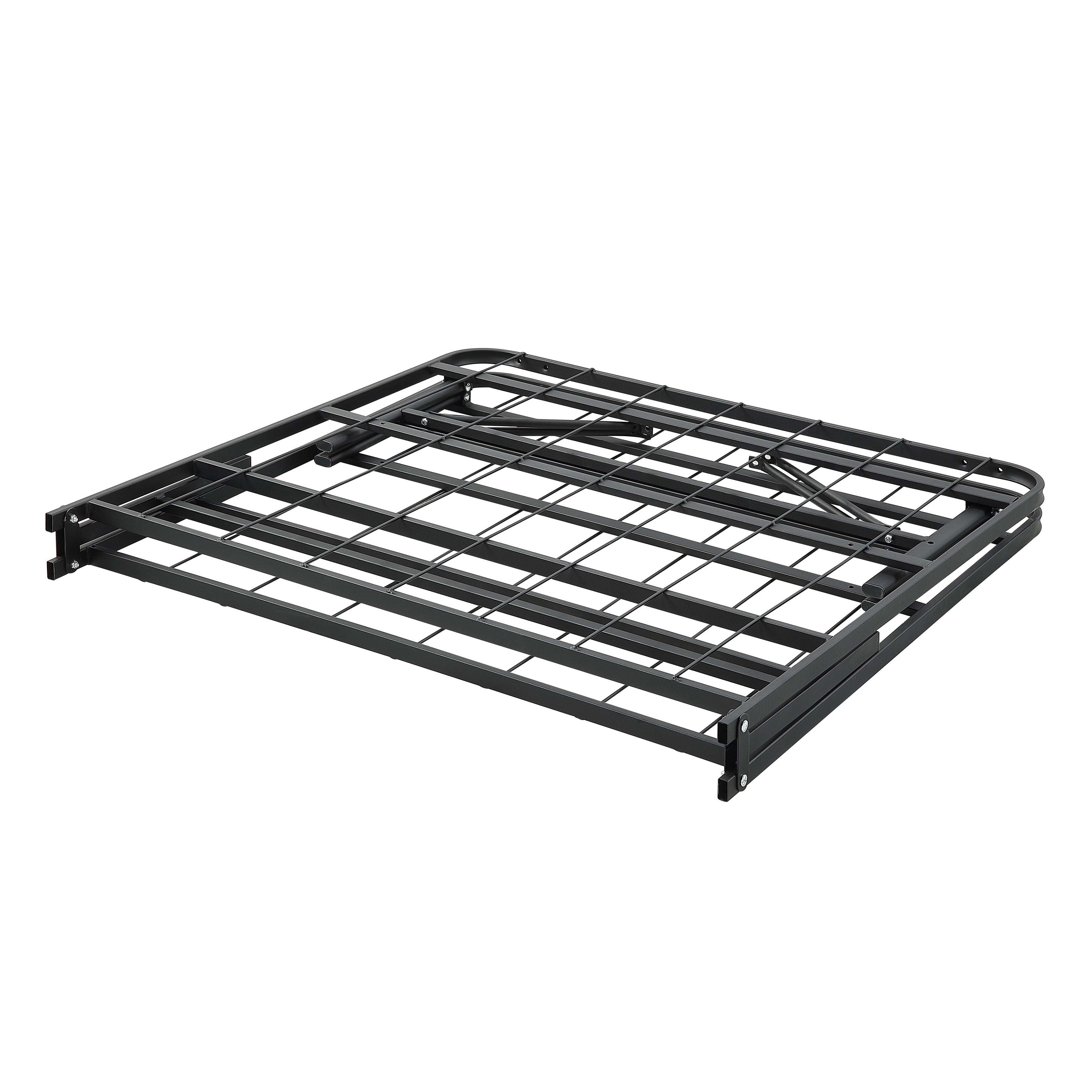 BF-1MT-T Twin Foldable Metal Platform Bed Frame, Toolless - BF-1MT-T