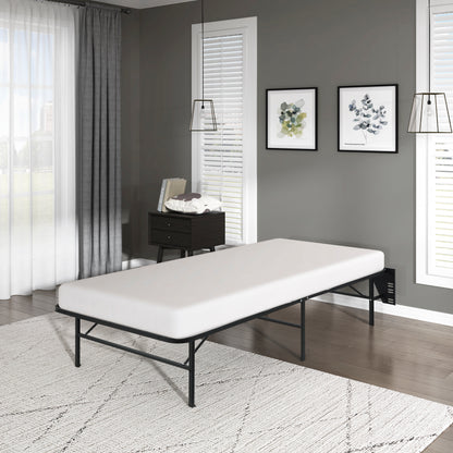 BF-1MT-T Twin Foldable Metal Platform Bed Frame, Toolless - BF-1MT-T