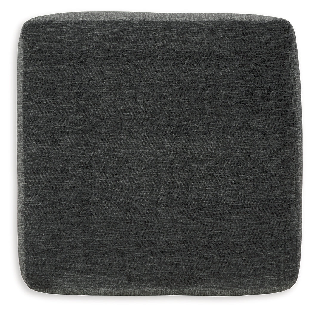 Biddeford 2-Piece Sectional with Ottoman in Shadow - PKG015090