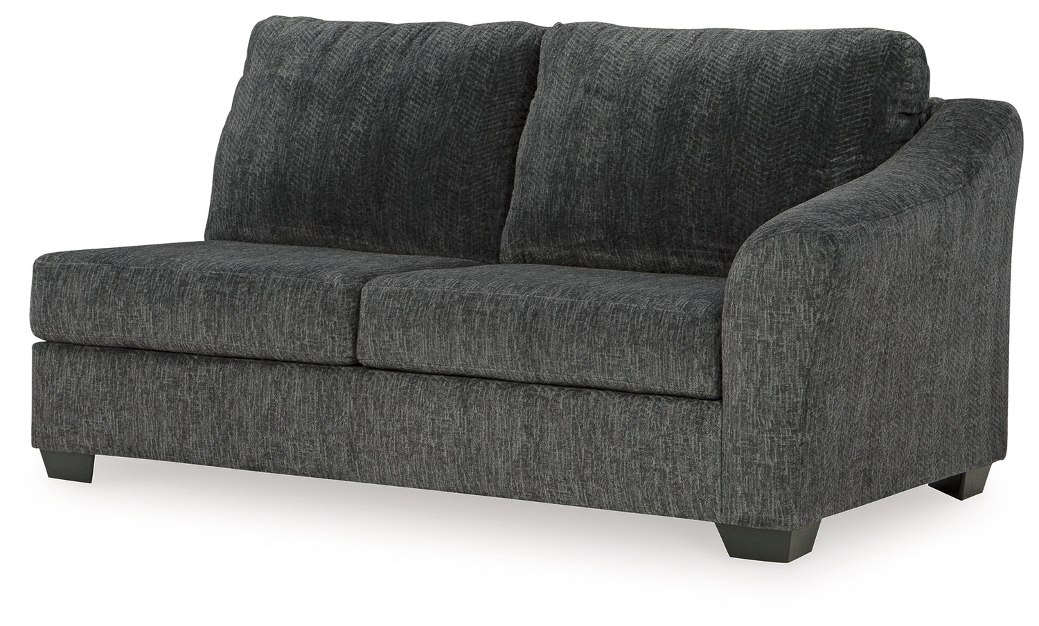 Biddeford Shadow 2-Piece Sectional and Oversized Swivel Accent Chair - 35504U2