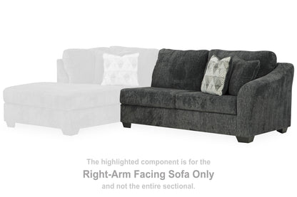 Biddeford Shadow 2-Piece Sectional and Oversized Swivel Accent Chair - 35504U2