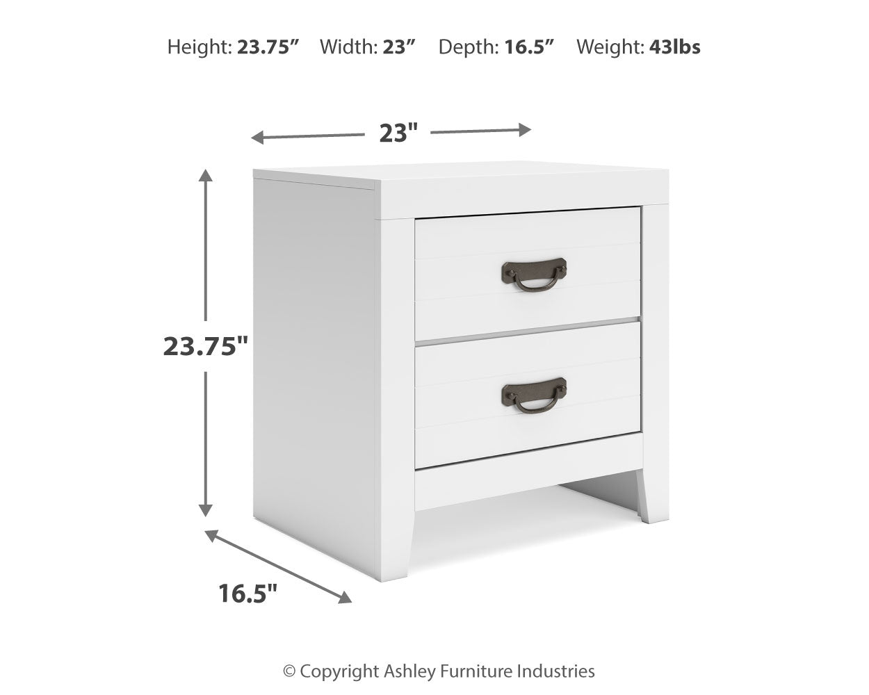 Binterglen California King Panel Bed with Mirrored Dresser, Chest and Nightstand in White from Ashley - Luna Furniture