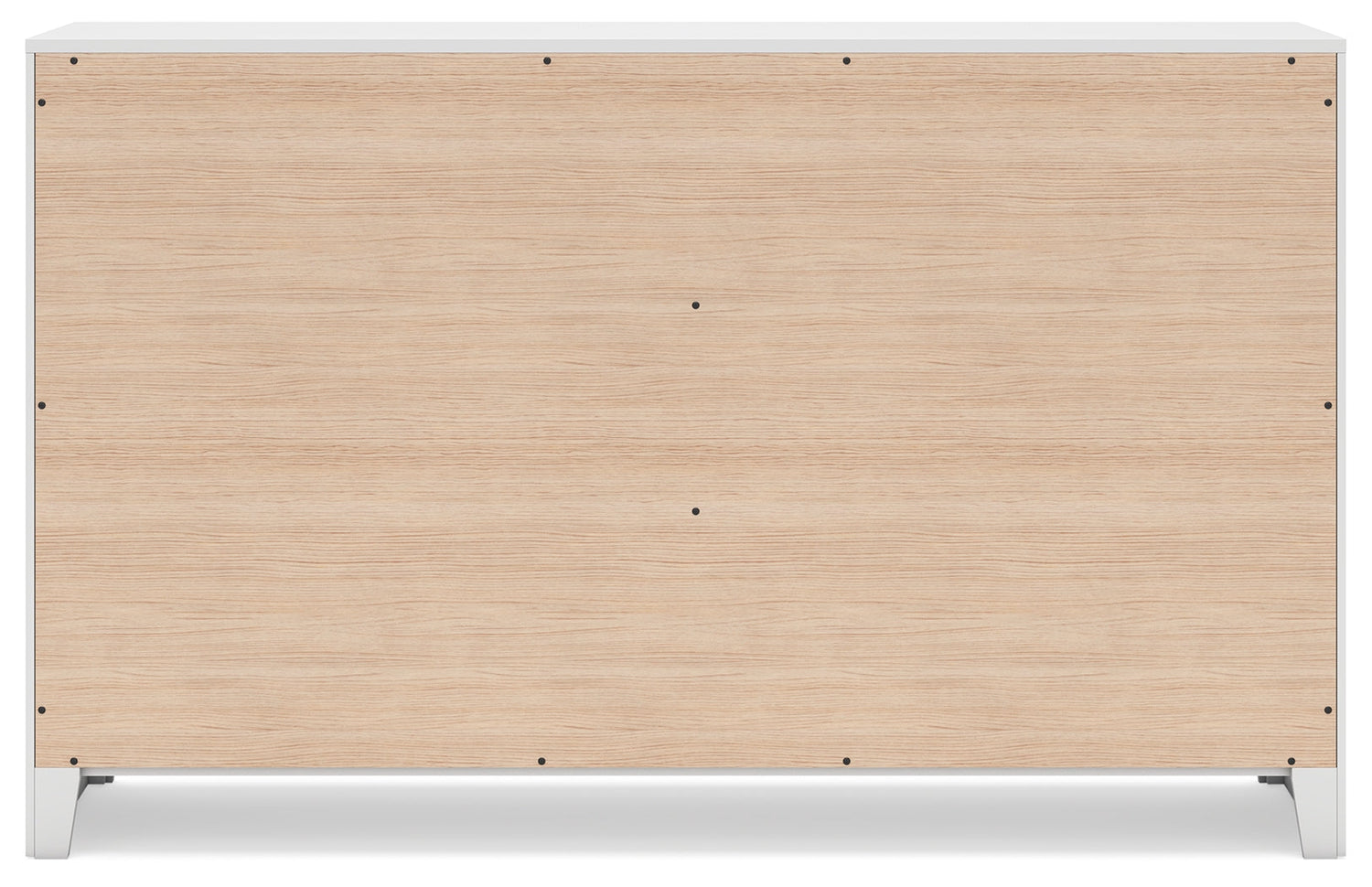 Binterglen Queen Panel Bed with Dresser and 2 Nightstands in White from Ashley - Luna Furniture