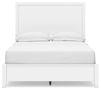 Binterglen White Full Panel Bed, Dresser, Chest and Nightstand - B427B17