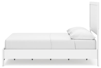 Binterglen White Full Panel Bed, Dresser, Chest and Nightstand - B427B17