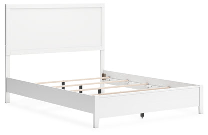 Binterglen White Queen Panel Bed, Dresser and 2 Nightstands - B427B15