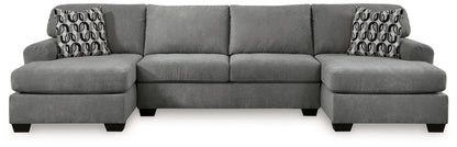 Birkdale Court Gray 3-Piece Sectional - 32402S3