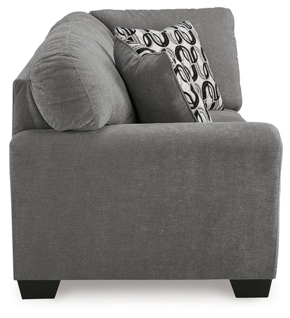 Birkdale Court Gray Left-Arm Facing Sofa - 3240266