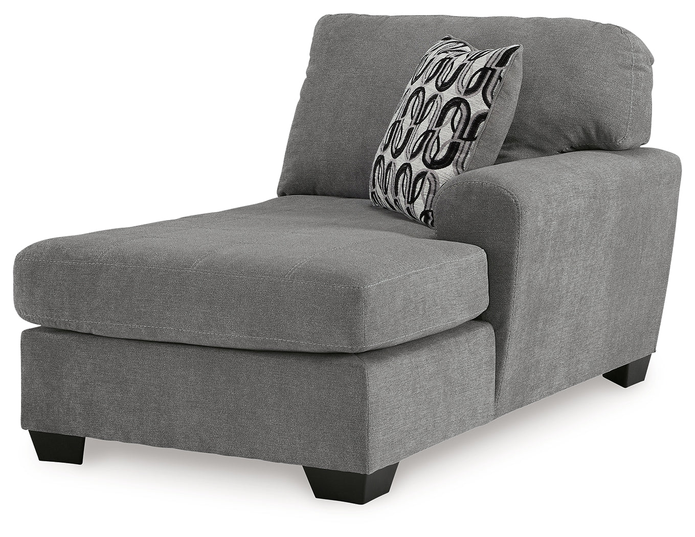 Birkdale Court Gray Right-Arm Facing Corner Chaise - 3240217