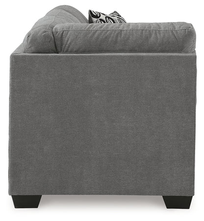 Birkdale Court Gray Right-Arm Facing Sofa - 3240267