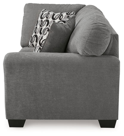 Birkdale Court Gray Right-Arm Facing Sofa - 3240267