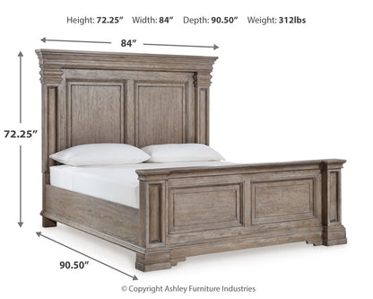 Blairhurst King Panel Bed, Dresser, Chest and 2  Nightstands - B916B11