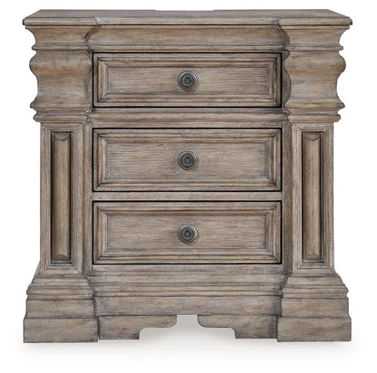 Blairhurst Queen Panel Bed, Dresser, Mirror and 2 Nightstands - B916B10