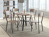 Blake 5Pk Round Dining Set Greywash - 1230SET-GW