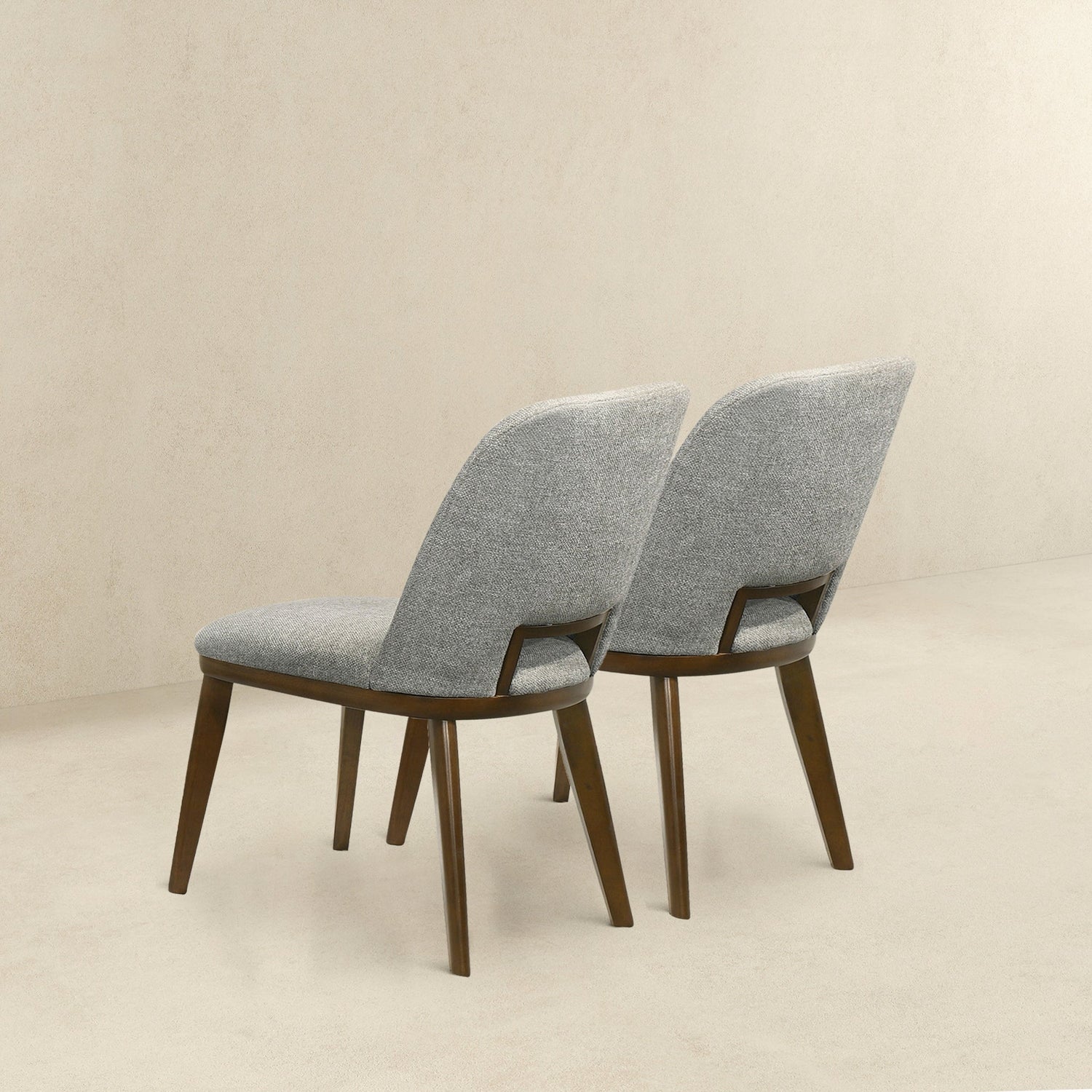 Blake Light Grey Fabric Dining Chair (Set Of 2) - DCH00400602
