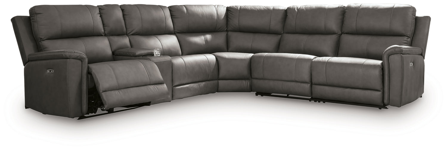 Bleckley Anchor 6-Piece Power Reclining Sectional - PCU12000S5
