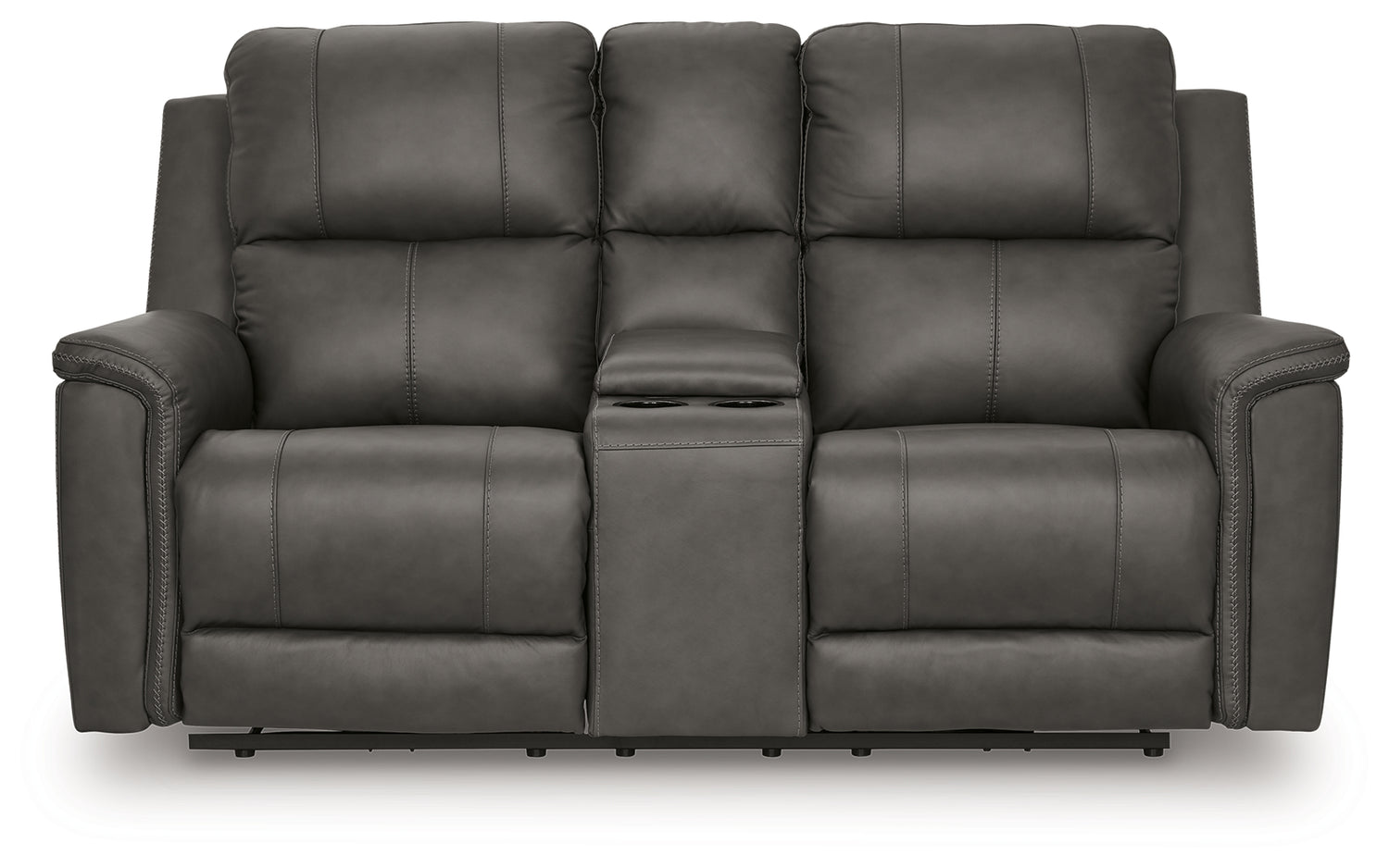 Bleckley Anchor Power Reclining Loveseat with Console - PCU1200018