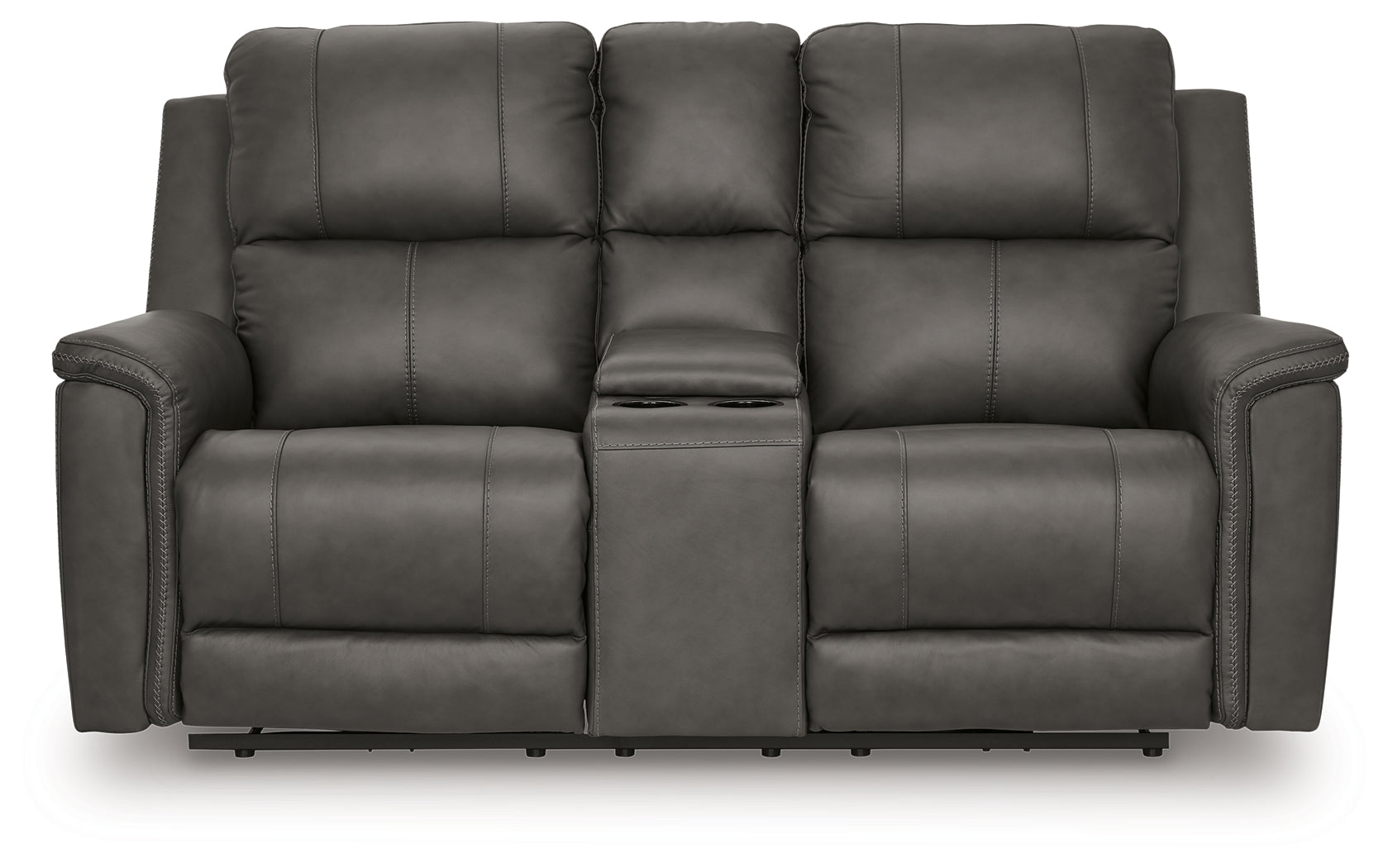 Bleckley Anchor Power Reclining Loveseat with Console - PCU1200018