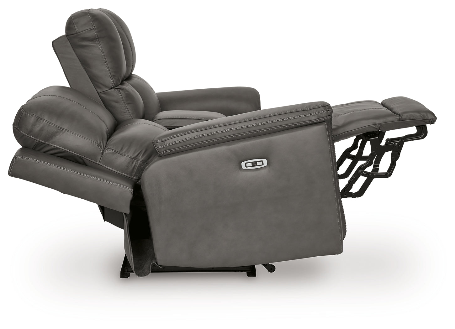 Bleckley Anchor Power Reclining Loveseat with Console - PCU1200018
