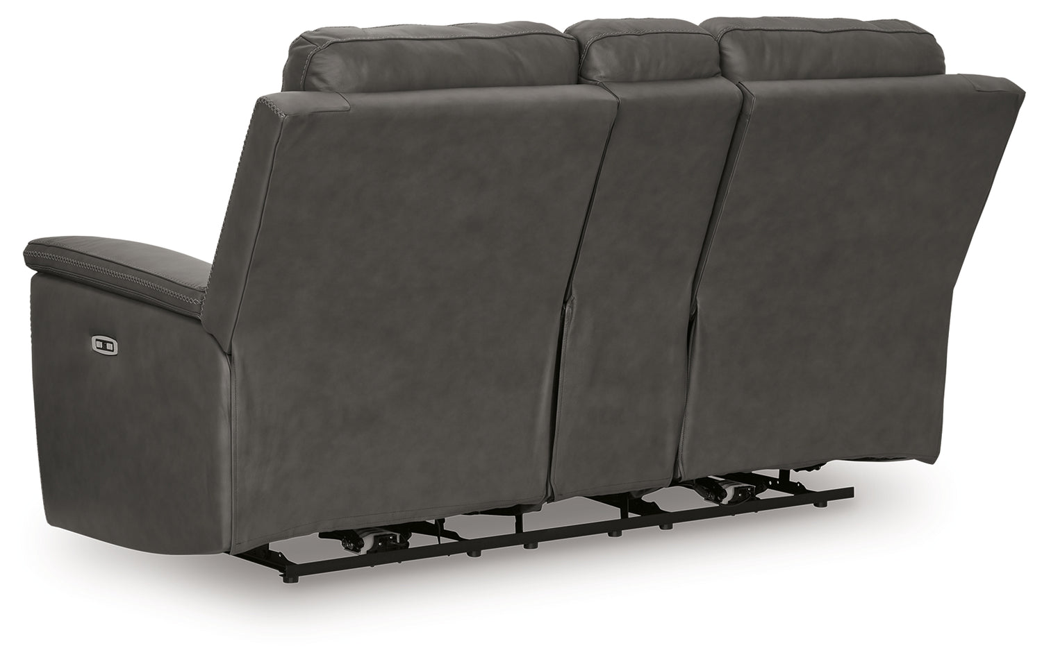 Bleckley Anchor Power Reclining Loveseat with Console - PCU1200018