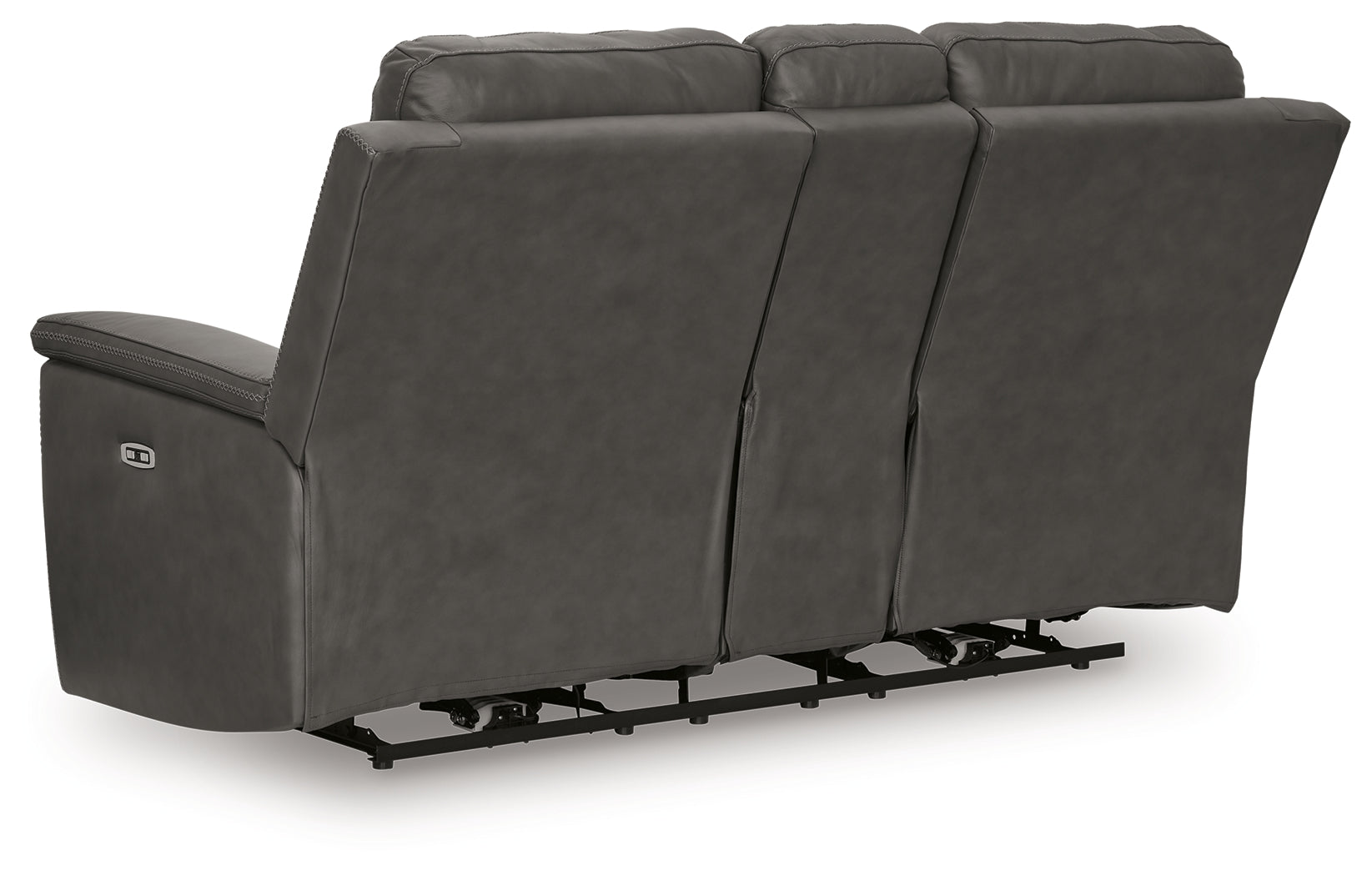 Bleckley Anchor Power Reclining Loveseat with Console - PCU1200018
